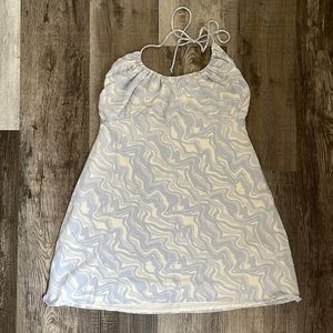 Abercrombie Halter Ruched Mini Dress